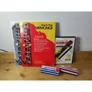 Bluesband Hohner International Harmonica How to Play Harmonica DVD & Book Extras